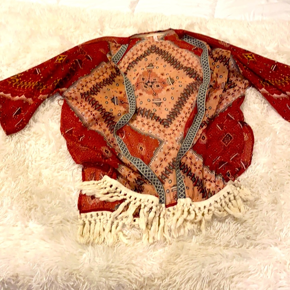 Bohemian BohoChic Tribal Kimono